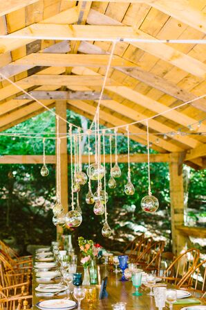 Glass Orb Terrarium Centerpiece