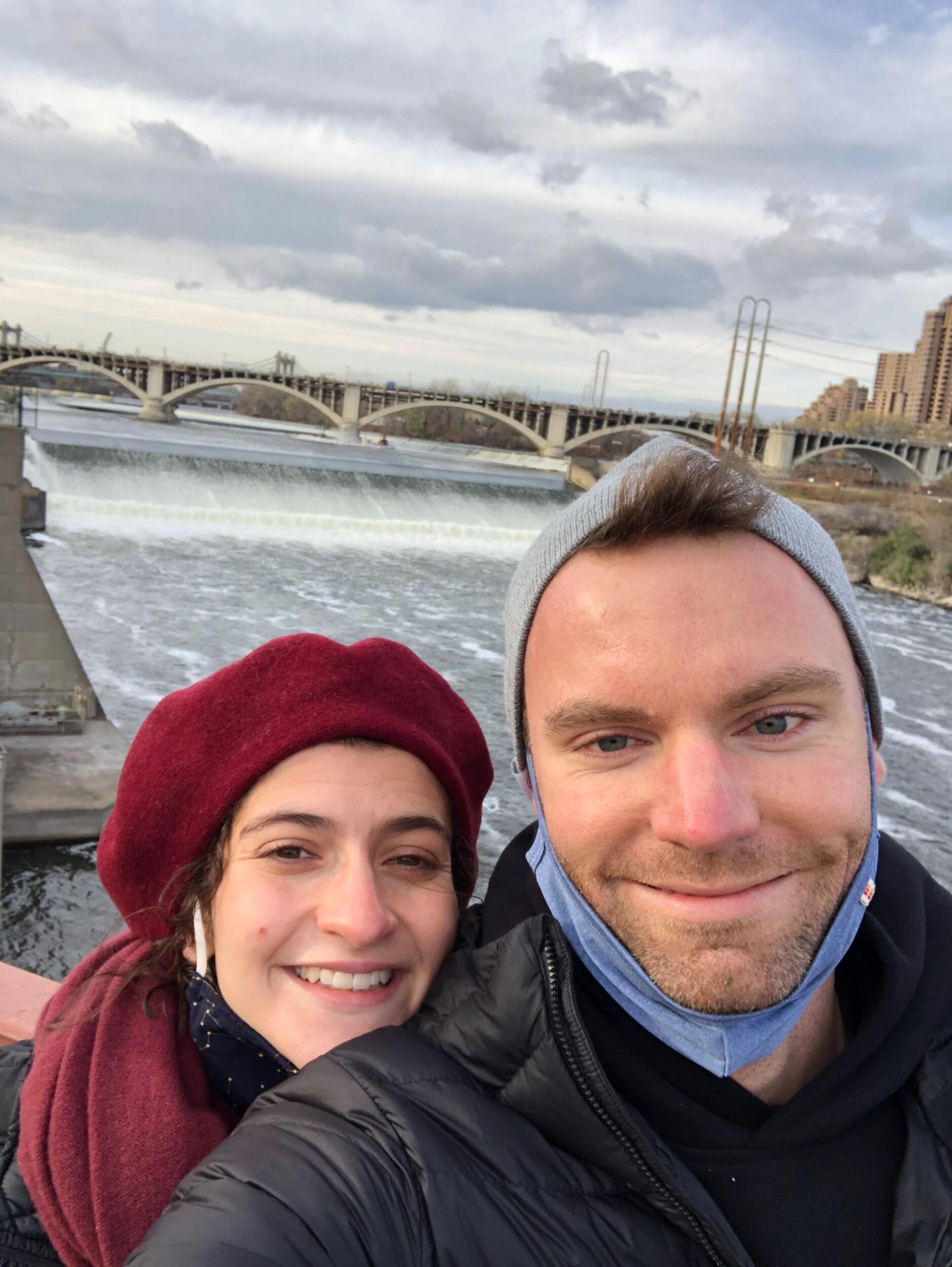 Amina's first trip to MN!