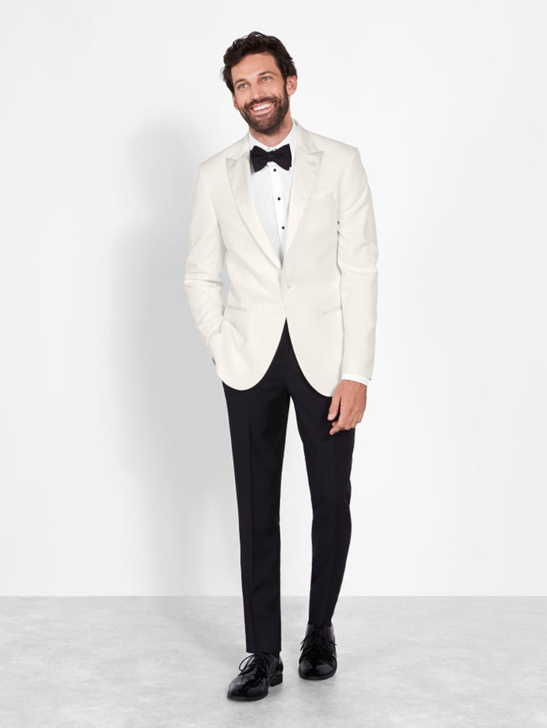 22 White Wedding Tuxedos That Are Undeniably Cool