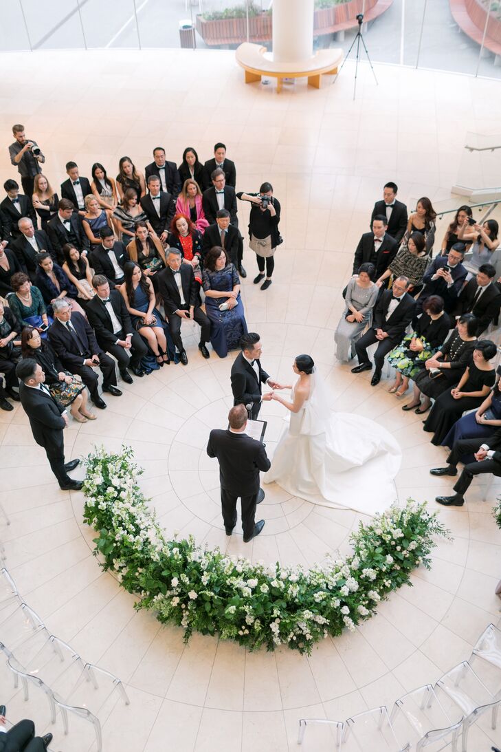 Ceremony in the Round at Segerstrom Center for the Arts in Costa Mesa, California