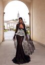 Sincerely Yours by Yuliia Lobachova couture Noir YL 26-015 Mermaid and Trumpet Wedding Dress - thumbnail - 1