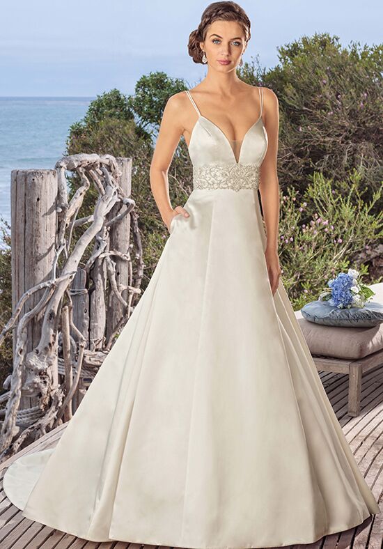 Beloved by Casablanca Bridal BL257 Isla A-Line Wedding Dress - 1