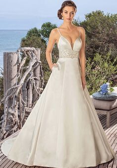 Beloved by Casablanca Bridal BL257 Isla A-Line Wedding Dress