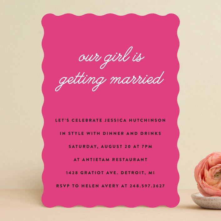 The 14 Best Barbiecore Bachelorette Party Invitations