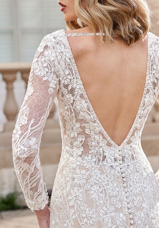 Jasmine Couture T232068 Fit-and-Flare Wedding Dress - 2