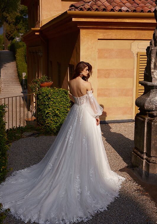 Justin Alexander Iverson Ball Gown Wedding Dress - 2