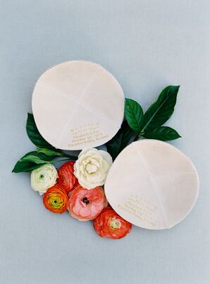 Suede Kippahs for Jewish Wedding in Arizona