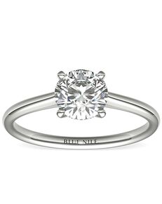 Blue Nile Round Cut Engagement Ring