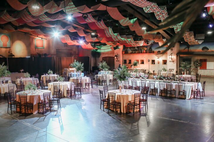 Modern and Tropical Savannah Marketplace Reception