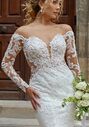 Essense of Australia D3961 Fit-and-Flare Wedding Dress - thumbnail - 2