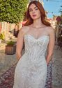 L'amour by Calla Blanche LA25118 Maggie Sheath Wedding Dress - thumbnail - 1