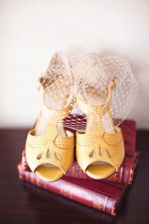 Yellow Bridal Shoes