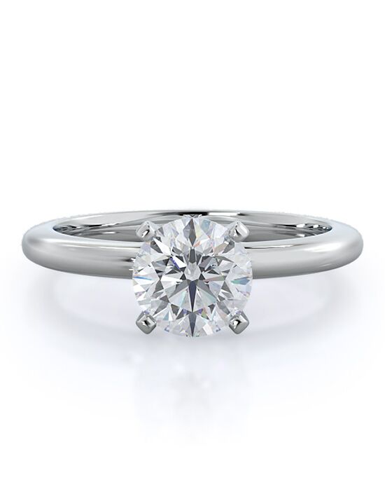 With Clarity Classic Princess, Asscher, Cushion, Emerald, Radiant, Round, Oval Cut Engagement Ring - 1