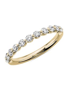 Blue Nile 602840Y1402 Gold Wedding Ring