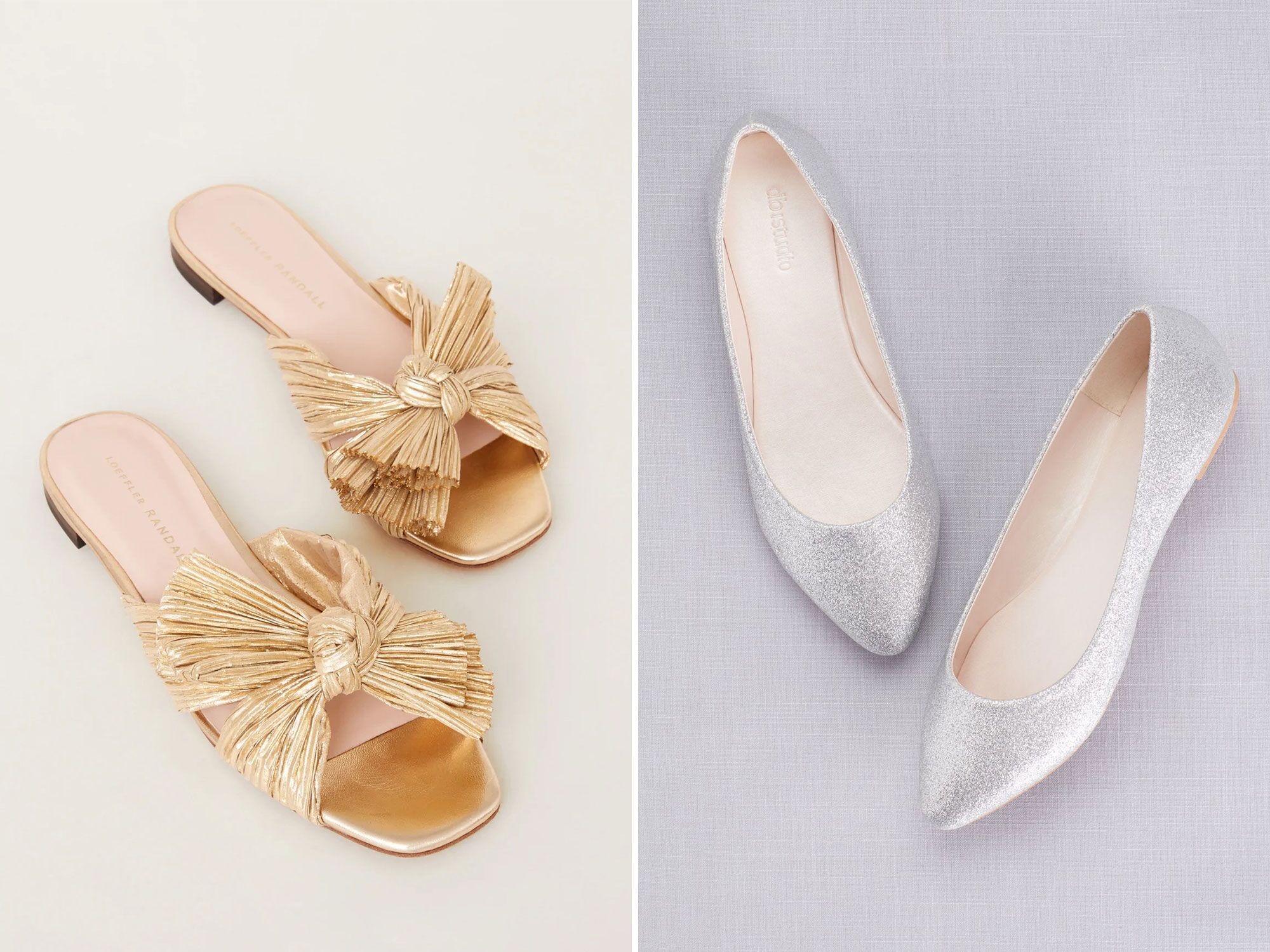 25 Flat Wedding Shoes Fancy Enough for Your Special Day