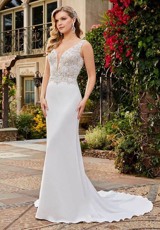 Casablanca Bridal 2403 Harley Sheath Wedding Dress - 1