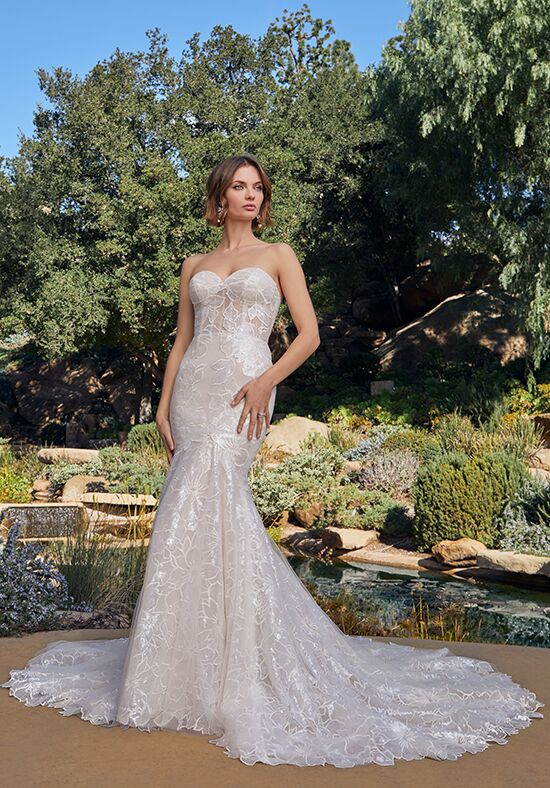 Casablanca Bridal Style 2535 Maverick Fit-and-Flare Wedding Dress - 1