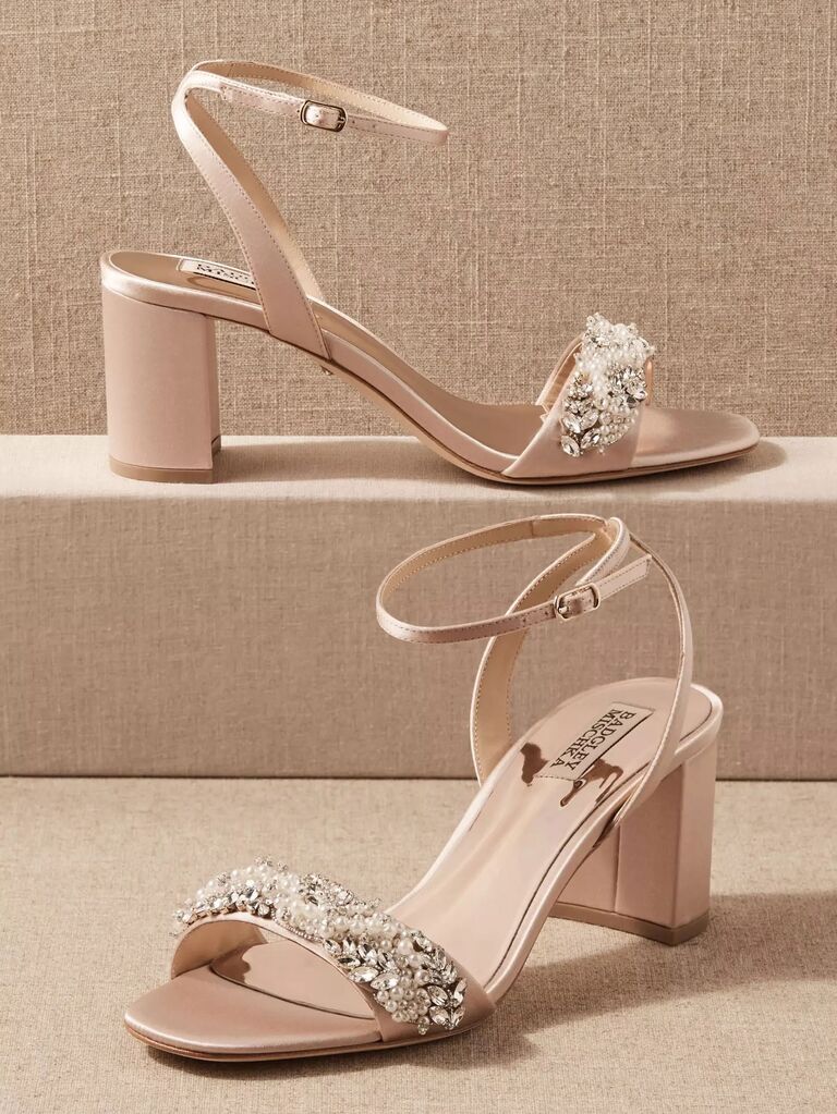24 BlockHeel Wedding Shoes That Are Comfortable & Chic