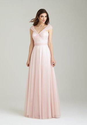 Allure Bridesmaids 1450 V-Neck Bridesmaid Dress