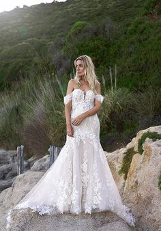 Martina Liana Luxe LE1103 Fit-and-Flare Wedding Dress