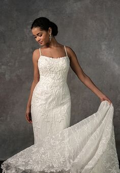 Essense of Australia D4279 Fit-and-Flare Wedding Dress