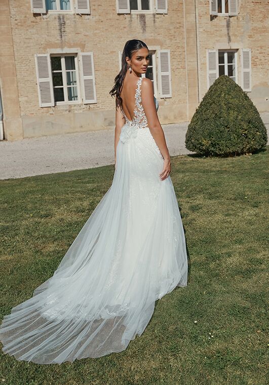 Sincerity Bridal 44453 Fit-and-Flare Wedding Dress - 2