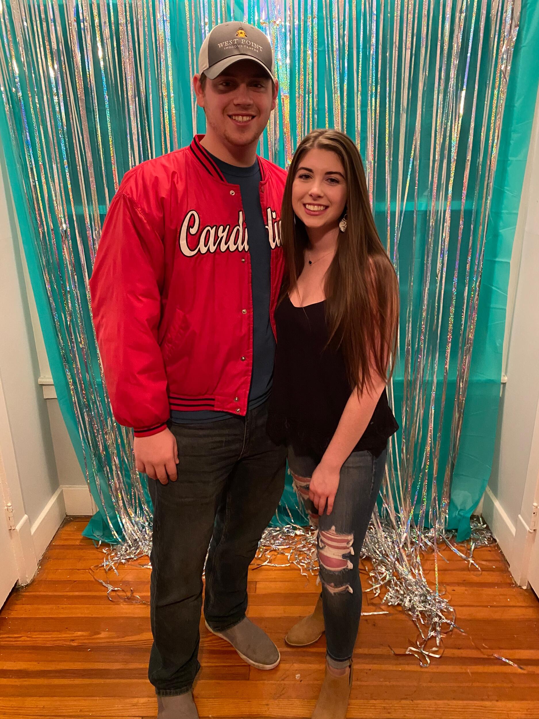 First picture together, 2 days after starting to date