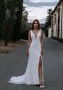 Abella Shirin Sheath Wedding Dress - thumbnail - 1