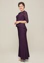 AW Bridal AW Jennifer Dress Purple Mother Of The Bride Dress - thumbnail - 2