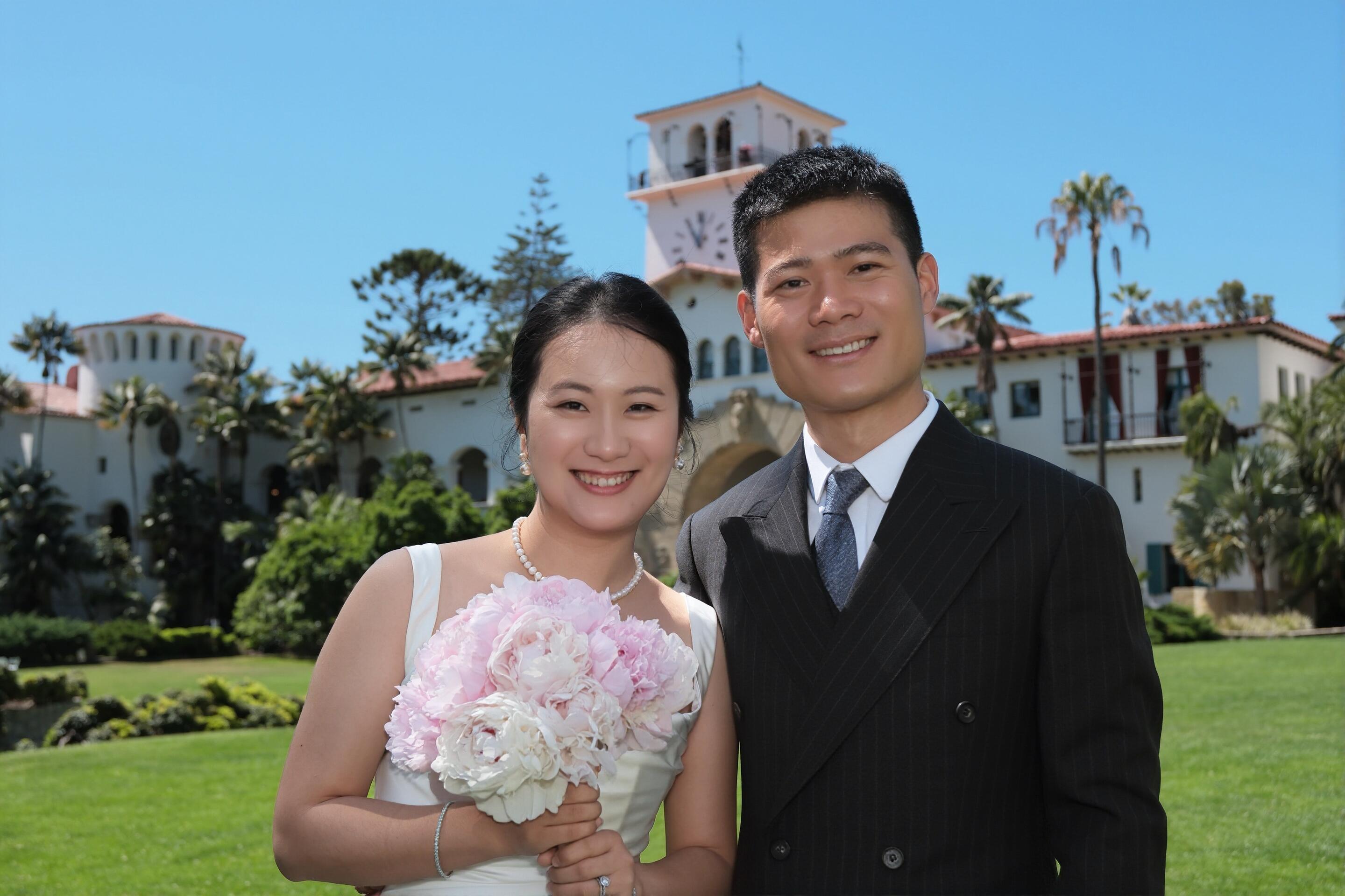May 7, 2026 — Santa Barbara
在家人和挚友的陪伴下，我们再次说出了 “I do”。

With our families and closest friends beside us, we celebrated our marriage in Santa Barbara.