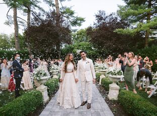 Although the COVID-19 pandemic forced Imaan and Samir to shift their wedding plans, the couple came up with a creative way to make the most of a hard 