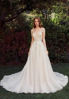 Demetrios 200140 A-Line Wedding Dress