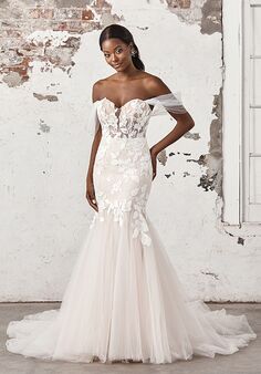 Sincerity Bridal 44403 Trumpet Wedding Dress