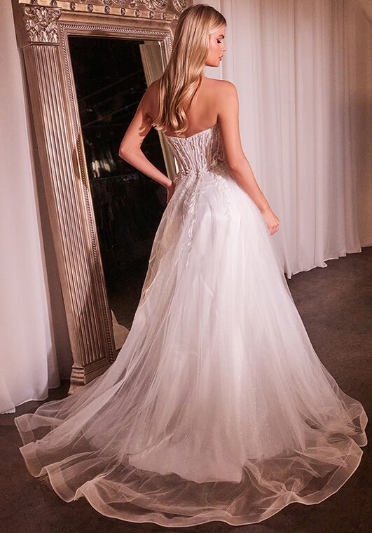 Ladivine CD0230W Ball Gown Wedding Dress - 2