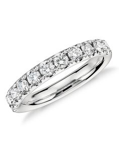 Blue Nile 601150P03 Platinum Wedding Ring