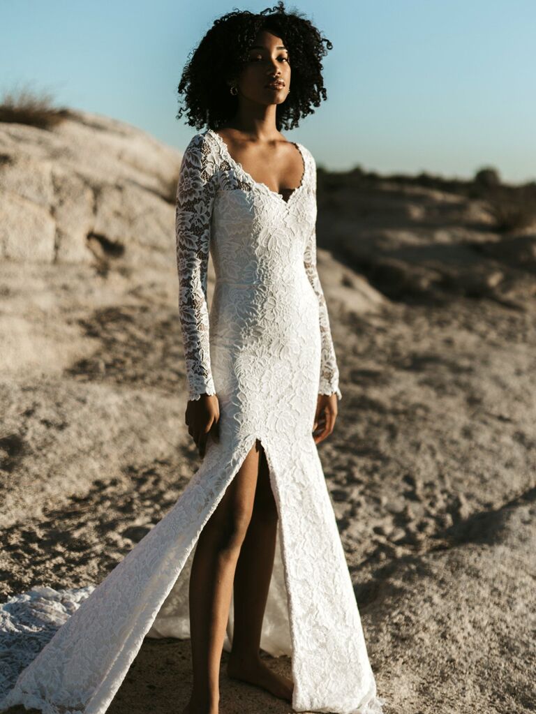 35 Beach Wedding Dresses | Casual, Simple, Boho, Sexy