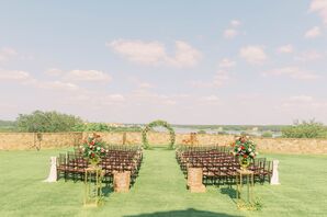 Wedding Arch at Bella Collina in Orlando, Florida