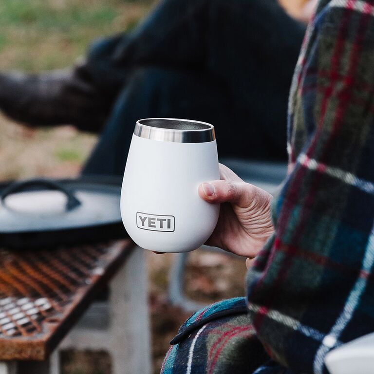 Set of 4 YETI wine tumblers, gift idea for the outdoorsy couple. 