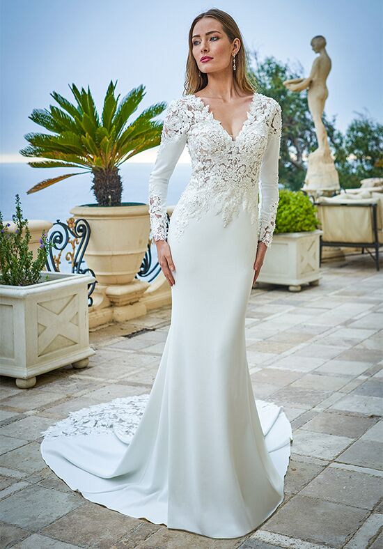 Jasmine Couture T222053 Mermaid Wedding Dress - 1