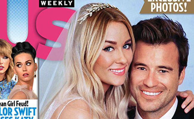 Lauren Conrad wedding photos Us Weekly