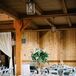 Tall Eucalyptus and Stock Centerpieces