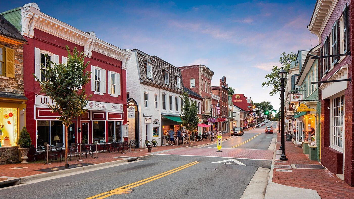 Picture of Downtown Leesburg, Virginia