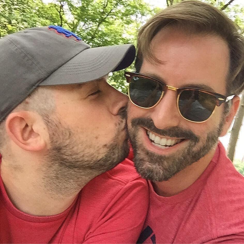 When Kevin moved to Philadelphia, our next chapter began. Our apartment in Old City became the first home we built together, filled with grilling parties, rooftop views of the Benjamin Franklin Bridge, and fireworks over the Delaware River for just about every Philadelphia celebration. It also came with one especially fun claim to fame: our apartment building served as the home base for the Queer Eye cast while they were filming their Philadelphia season for Netflix.
