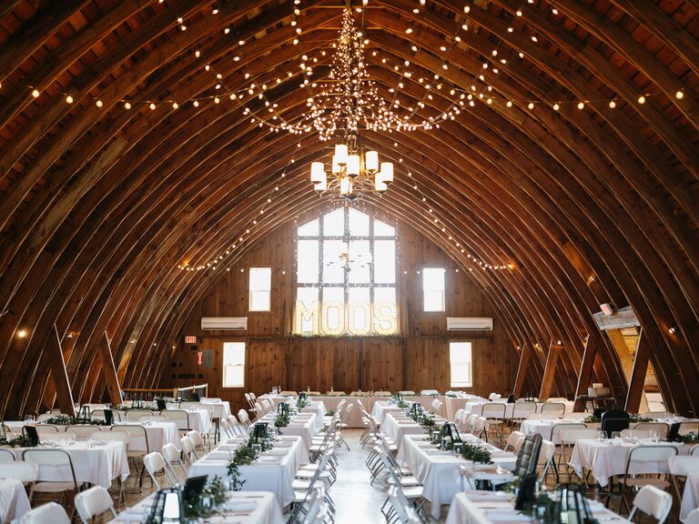 Barn wedding venue in Frazee Minnesota, Minnesota.
