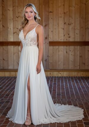 Essense of Australia D3508 A-Line Wedding Dress