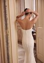 Justin Alexander Lissy Fit-and-Flare Wedding Dress - thumbnail - 2