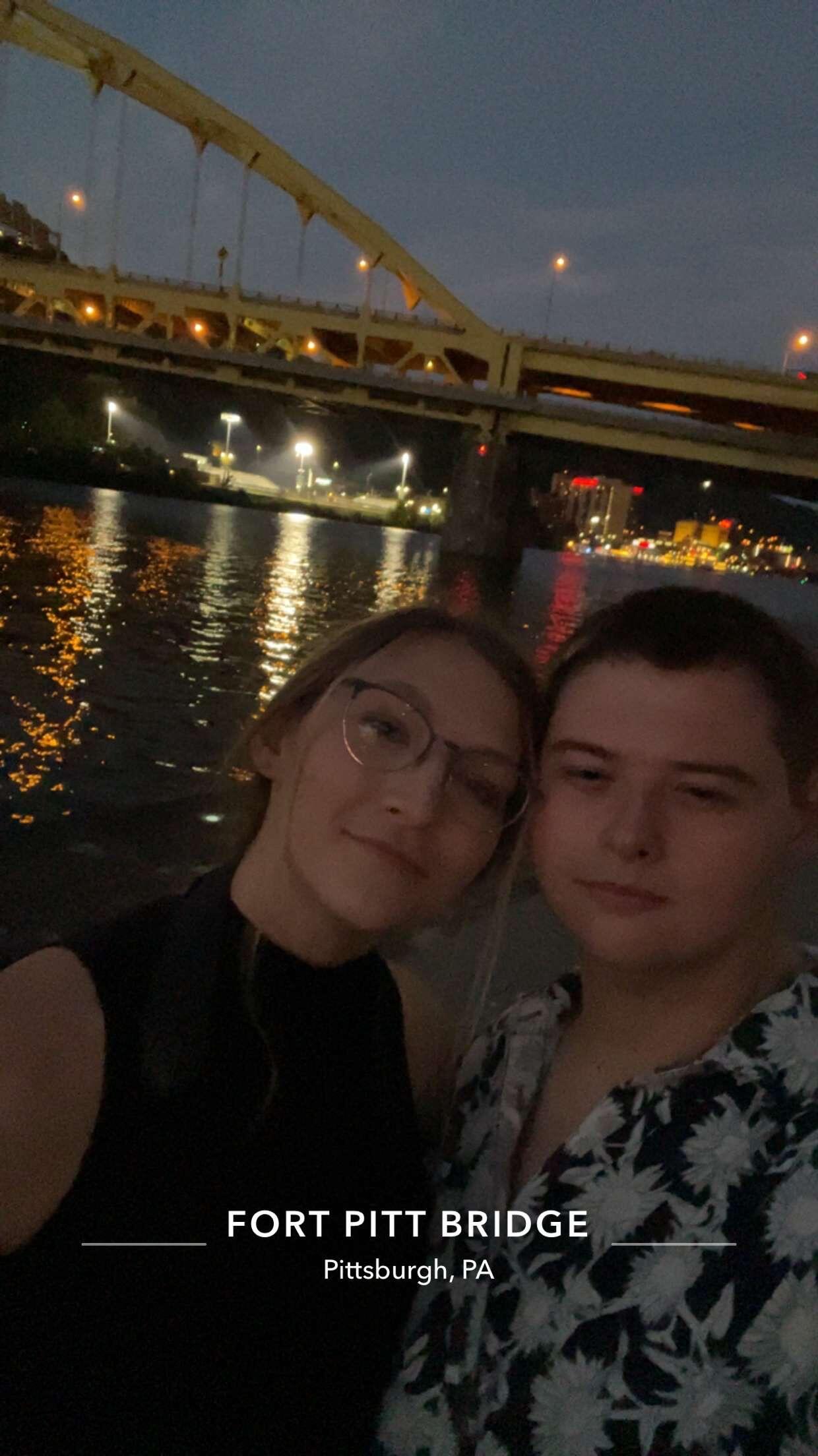 Turns out Tori changed her mind. At The Point in Pittsburgh we began our adventure together as a couple.
