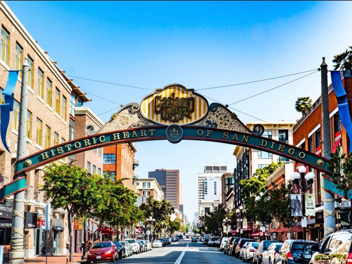 Picture of Gaslamp Quarter - The Historic Heart Of San Diego