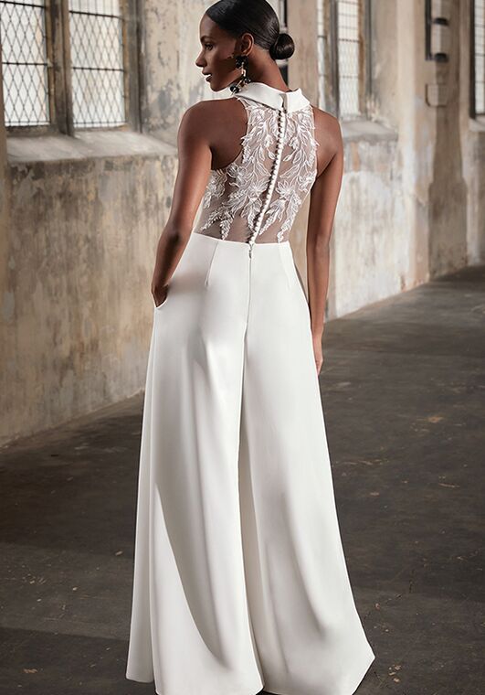 Adore by Justin Alexander Bonnie Jumpsuit Wedding Dress - 2