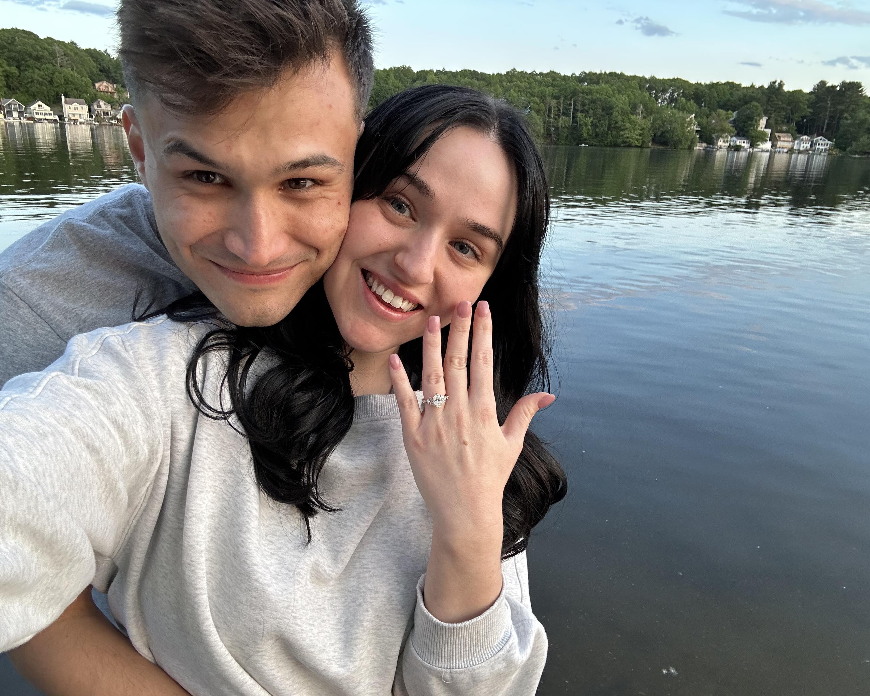 Picture of Officially Engaged!